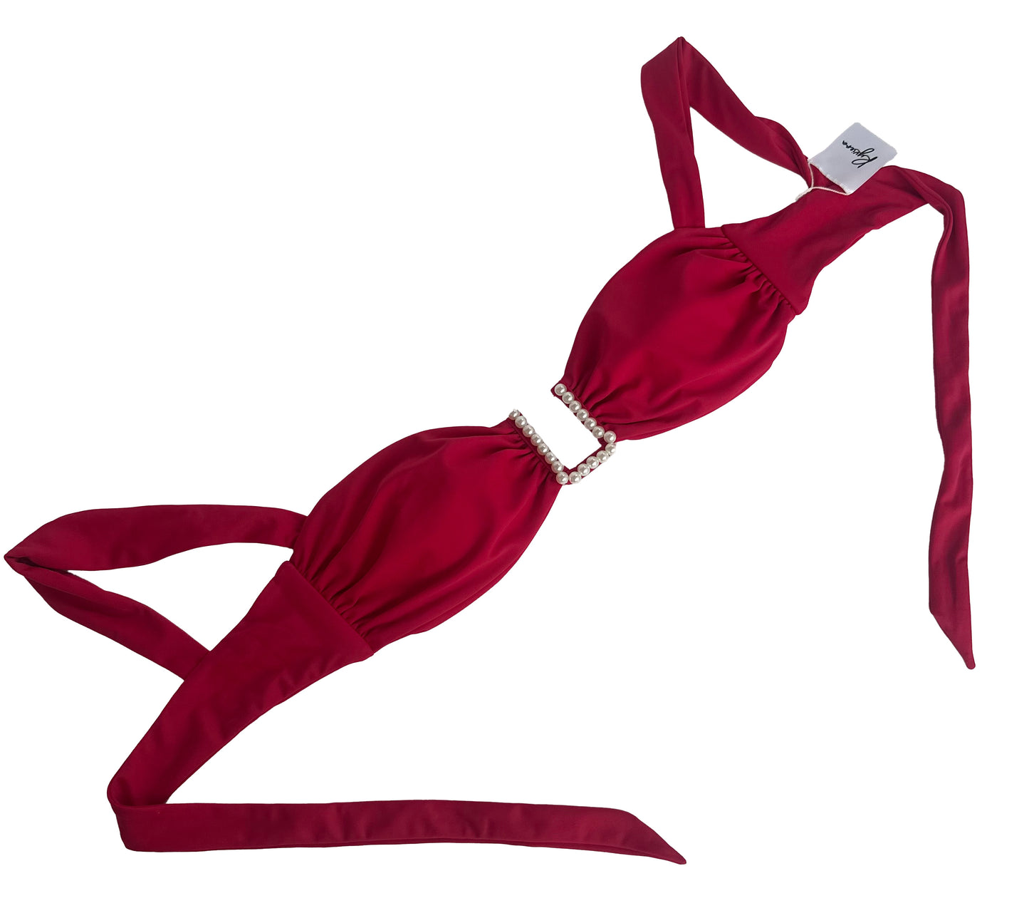 The Pearl top - Ryviera Red