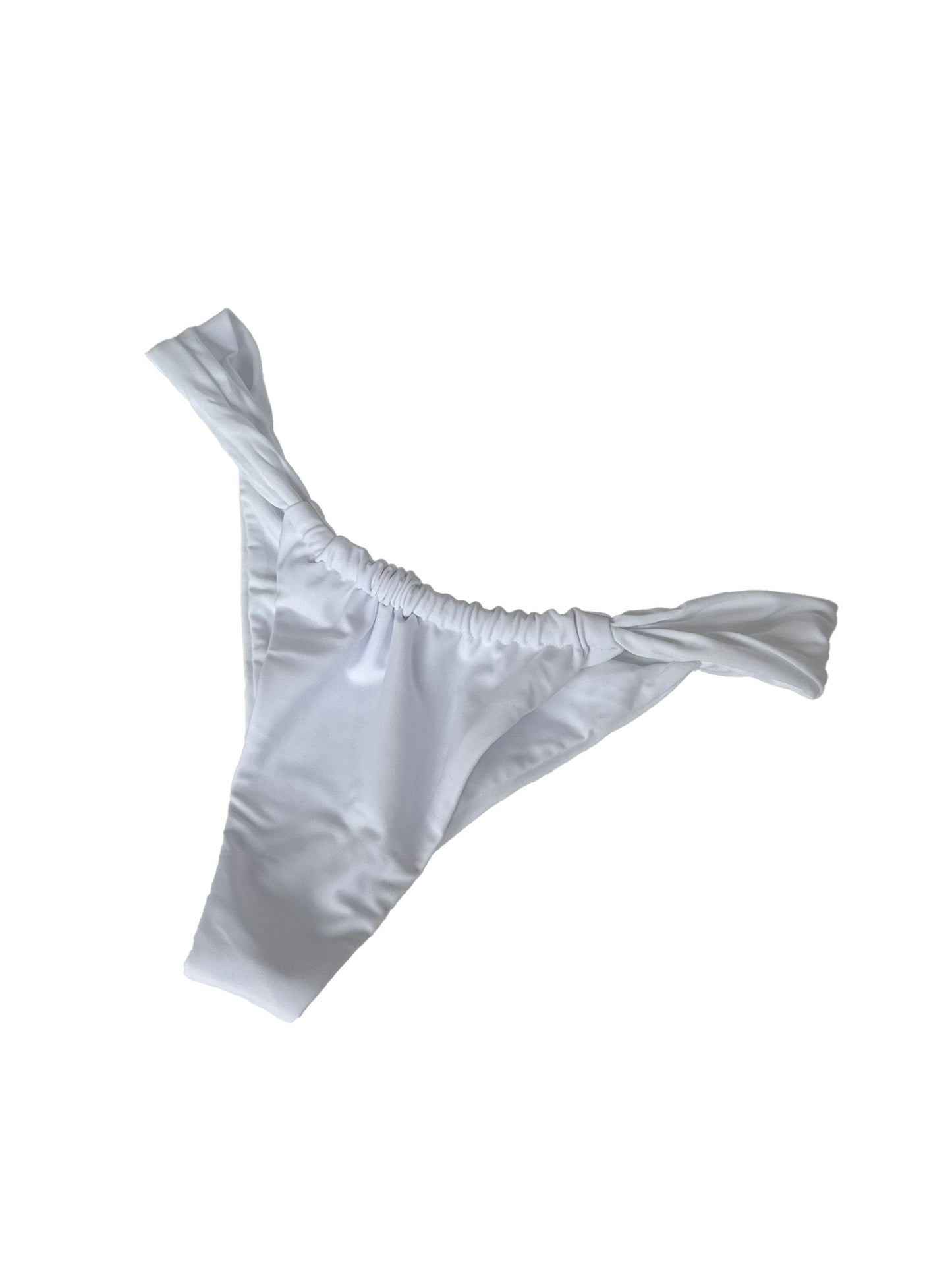 The high-hip bottoms - White