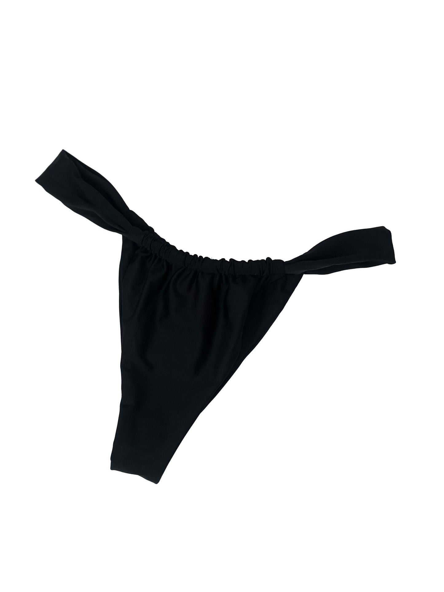 The high-hip bottoms - Black