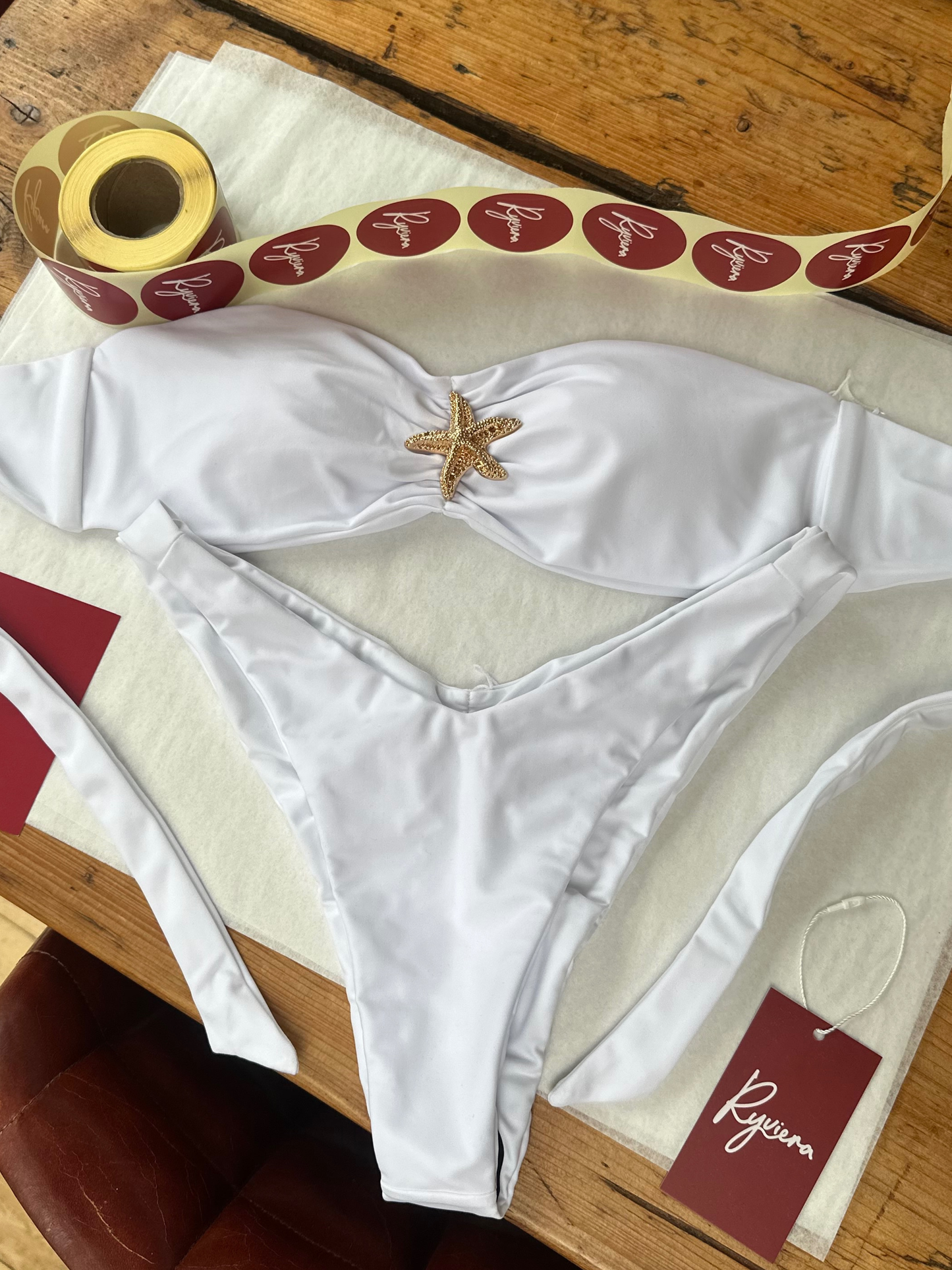 The Starfish top - White