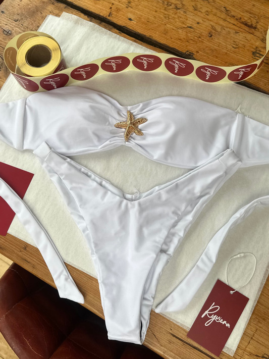 The Starfish Top - White